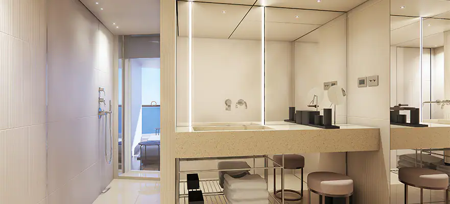 The Haven Aft-Facing Penthouse with Large Balcony