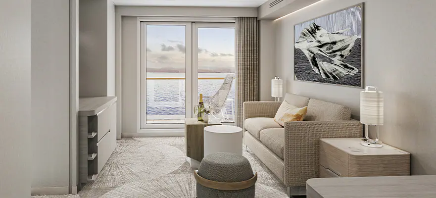 Family Suite with Master Bedroom & Balcony