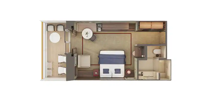 The Haven Penthouse with Balcony